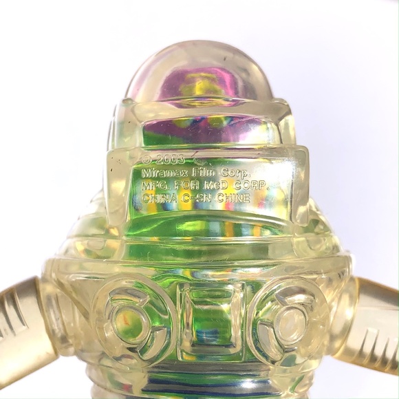 Spy Kids 3D Toy Robot 2003 McDonalds Miramax Film vintage action figure movable - Picture 12 of 14